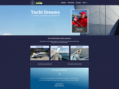 yachtdreams.dk snapshot