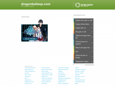 dragonballesp.com snapshot