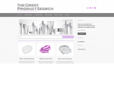 thegreatproductsearch.com snapshot