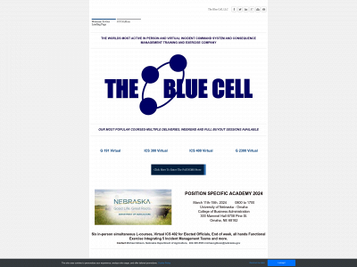 www.thebluecell.com snapshot