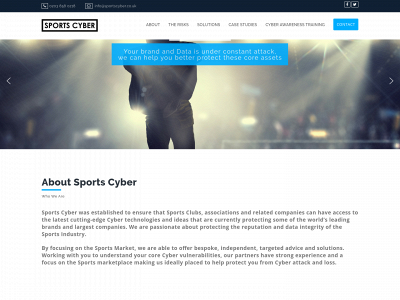 sportscyber.co.uk snapshot