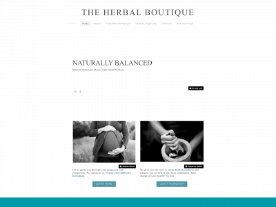 www.theherbalboutique.ca snapshot
