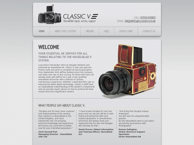 classicv.co.uk snapshot