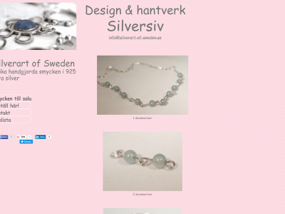 silverart-of-sweden.se snapshot