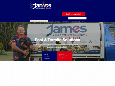 www.jamespestandtermitesolutions.com snapshot