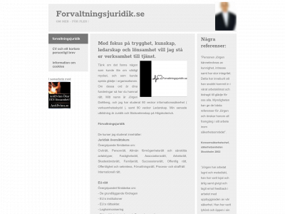forvaltningsjuridik.se snapshot