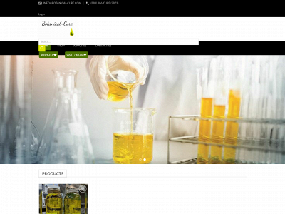 botanical-cure.com snapshot