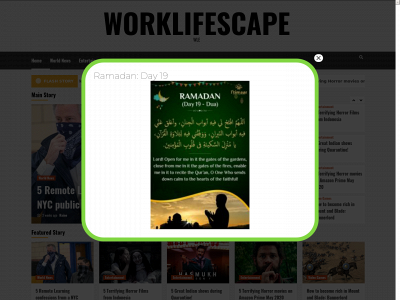 worklifescape.com snapshot