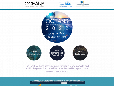 oceansconference.org snapshot