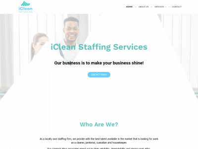 icleanstaffingservices.com snapshot