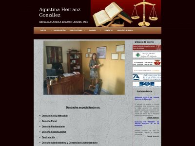 agustinaherranz-abogado.es snapshot