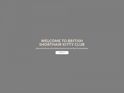 britshorthairkittyclub.com snapshot