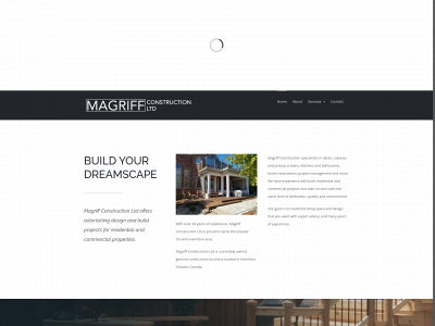 magriffconstruction.com snapshot