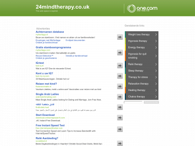 24mindtherapy.co.uk snapshot
