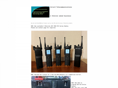 girardtelecommunications.com snapshot