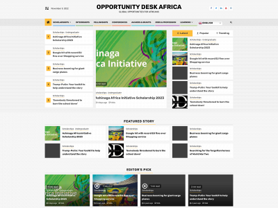 opportunitydeskafrica.com snapshot
