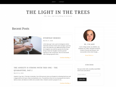 thelightinthetrees.com snapshot