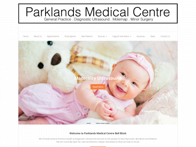 parklandsmedicalcentre.com snapshot
