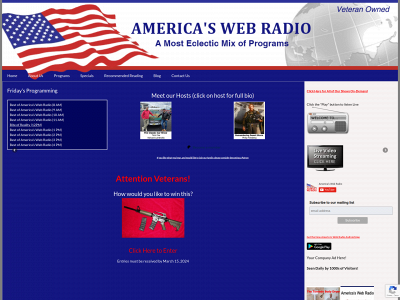 americaswebradio.com snapshot