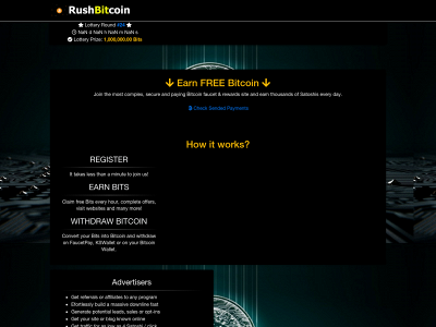 rushbitcoin.com snapshot