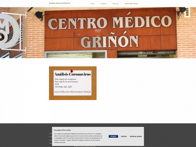 centromedicogrinon.es snapshot