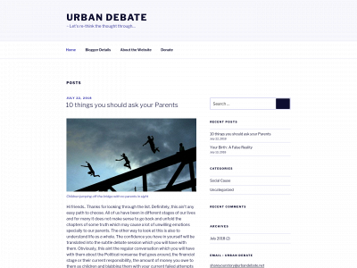 urbandebate.net snapshot