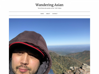 wanderingasian.com snapshot