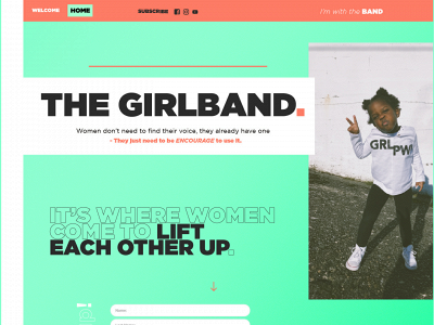 the-girlband.com snapshot