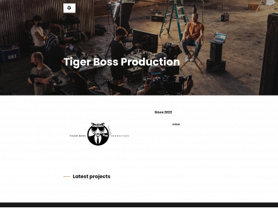 tigerbossproduction.com snapshot