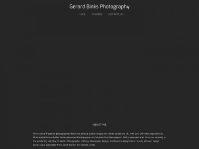 gerardbinksphotography.co.uk snapshot