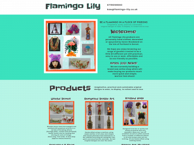 flamingo-lily.co.uk snapshot