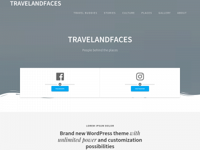 travelandfaces.com snapshot