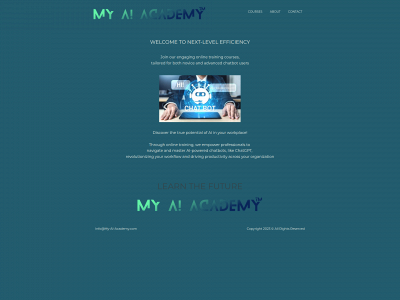 my-ai-academy.com snapshot