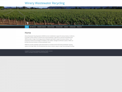 winerywastewaterrecyclingsystems.com snapshot