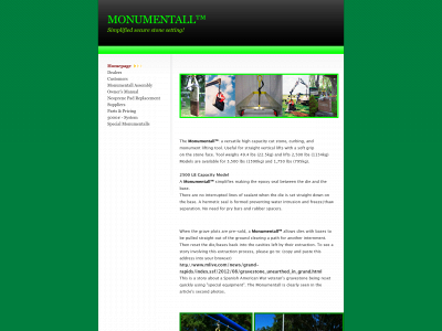monumentall.com snapshot