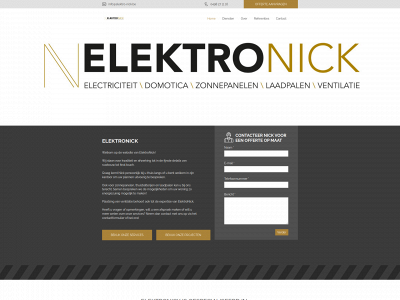 elektro-nick.be snapshot
