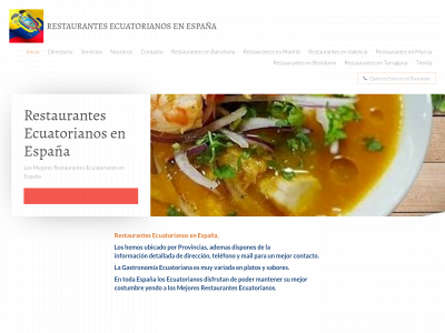 restaurantesecuatorianos.es snapshot