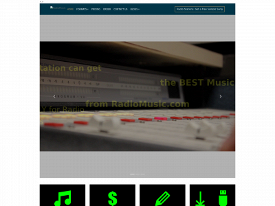 musicstoreforradiostations.com snapshot