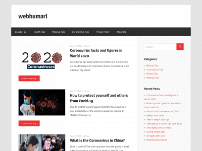 webhumari.com snapshot