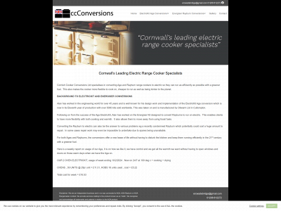 ccconversions.co.uk snapshot