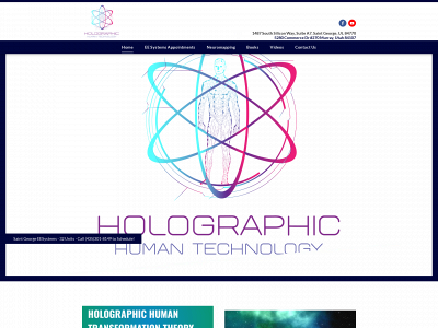 holographichumantechnology.com snapshot