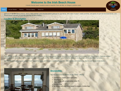 irish-beachhouse.com snapshot
