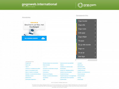 gogoweb.international snapshot