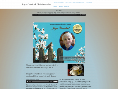 joyce-crawford-author.website snapshot