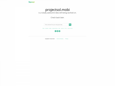 projectsol.mobi snapshot