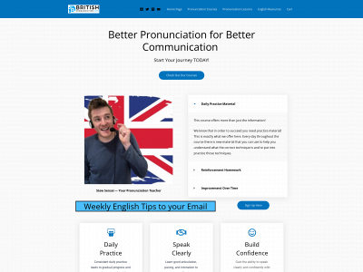 britishpronunciation.com snapshot