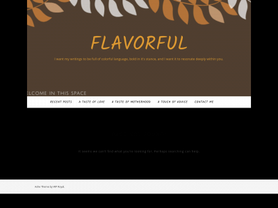 flavorfulblog.com snapshot