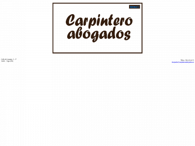carpinteroabogados.es snapshot