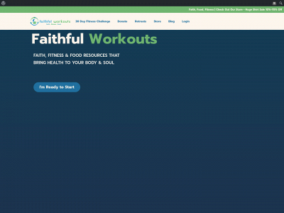faithfulworkoutsplan.com snapshot