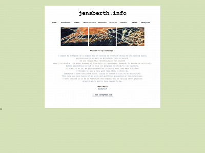 jensberth.info snapshot